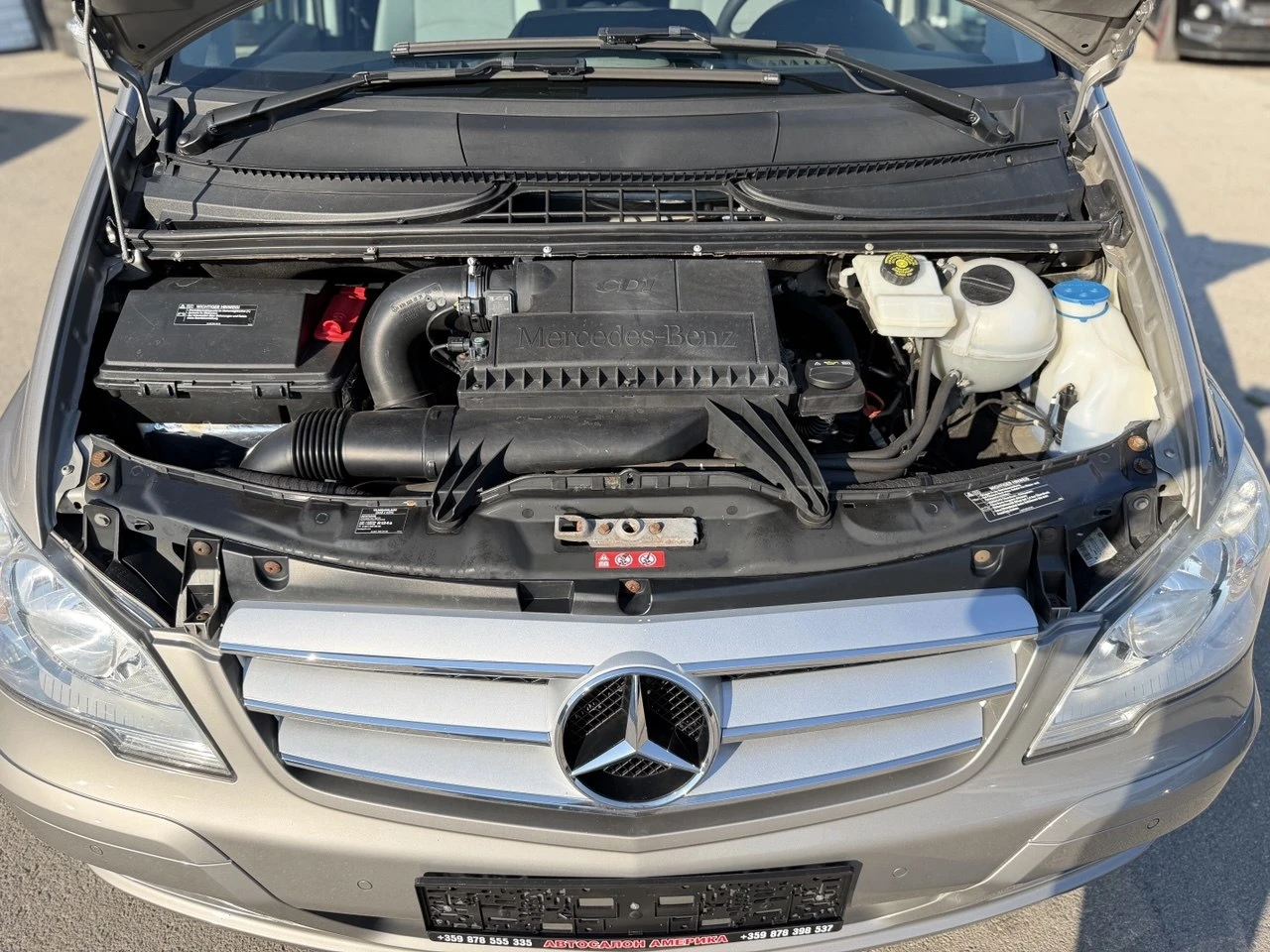 Mercedes-Benz Viano 2.2CDI FACELIFT NAVI, снимка 17 - Бусове и автобуси - 55743212