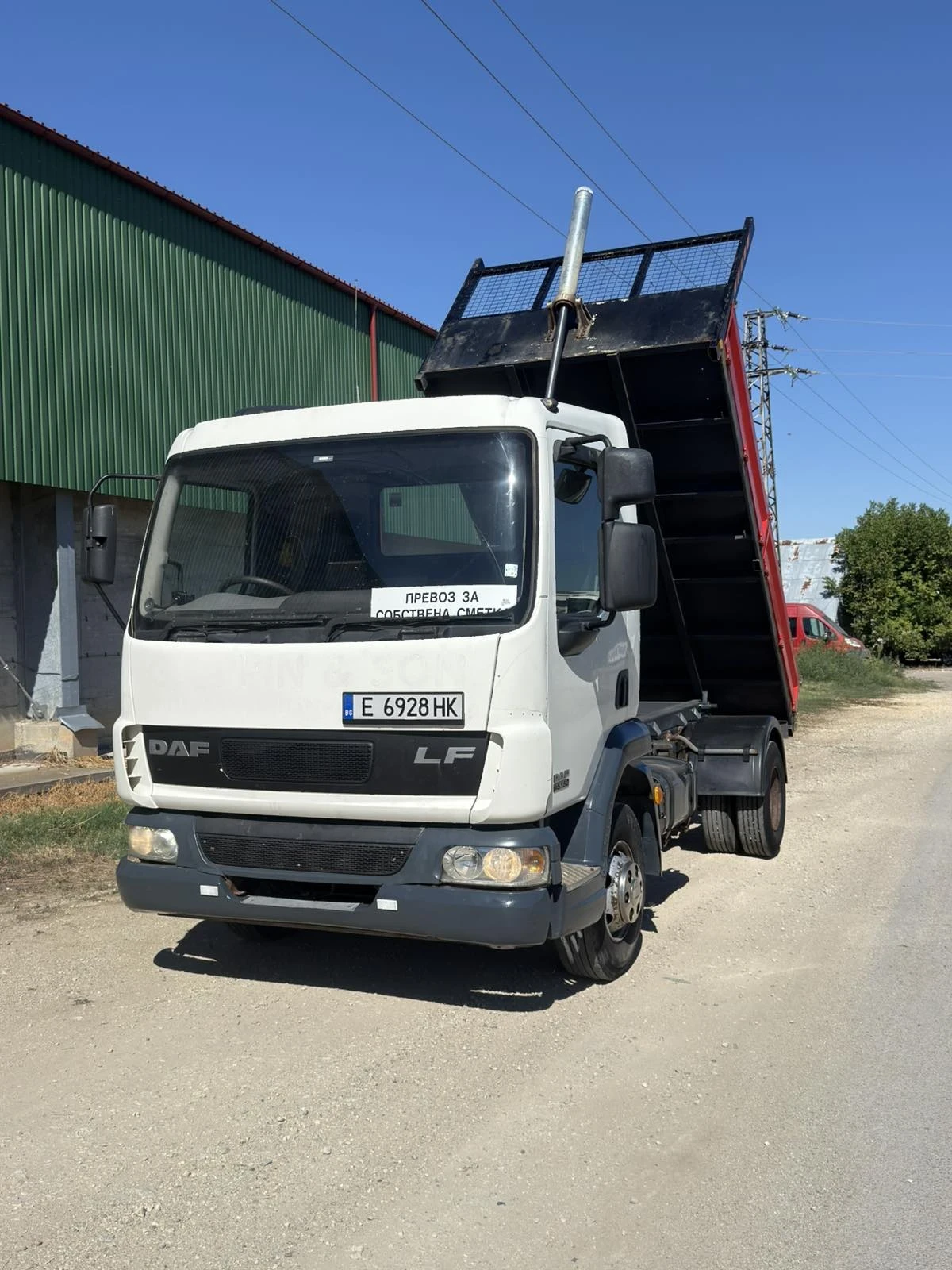 Daf 45.150 Самосвал , снимка 9 - Камиони - 55987957