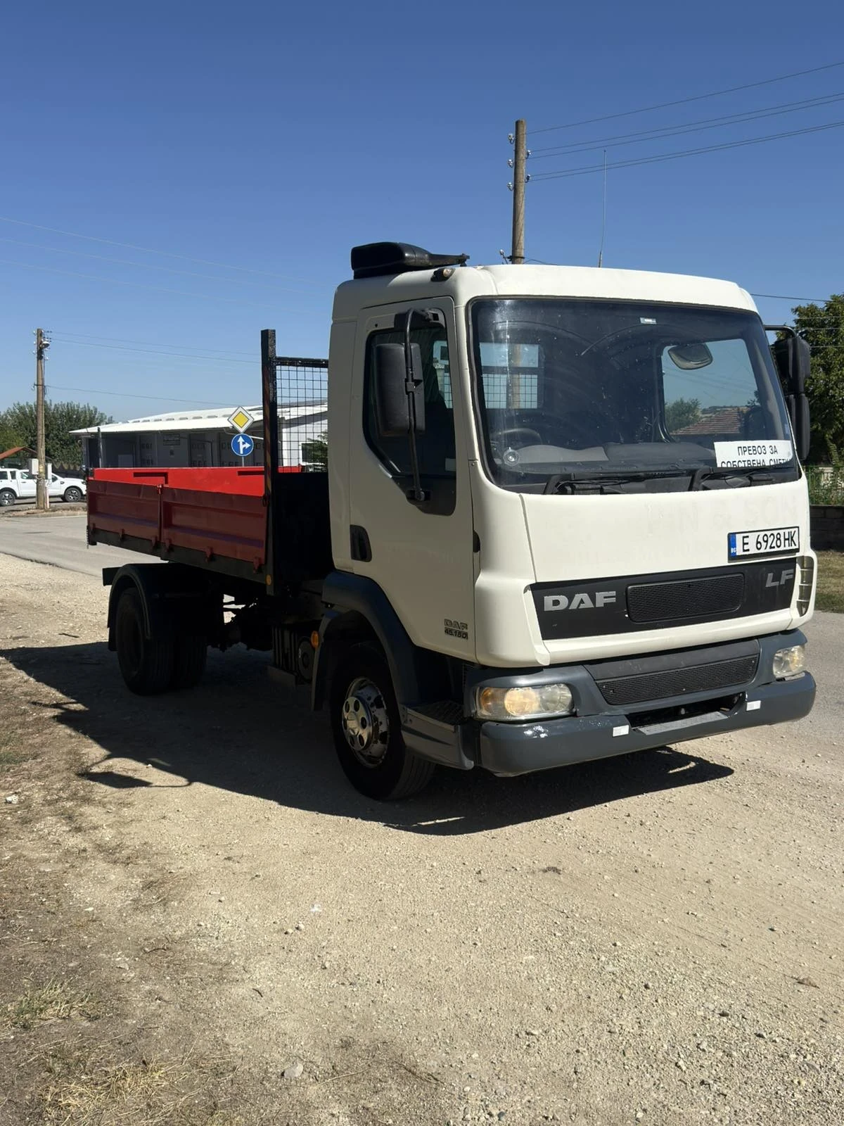 Daf 45.150 Самосвал , снимка 6 - Камиони - 55987957