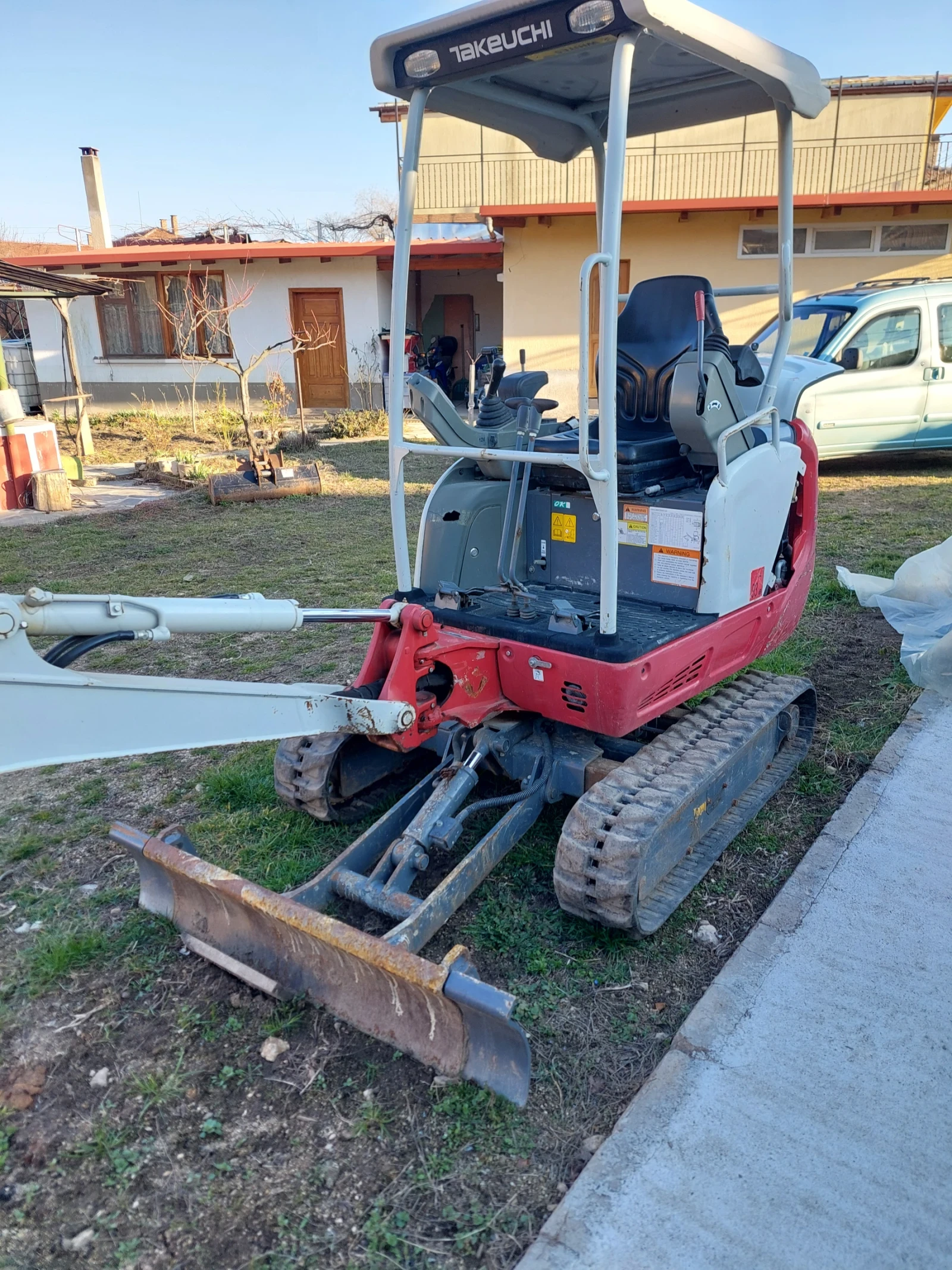 Багер Takeuchi Tb216 - изображение 5