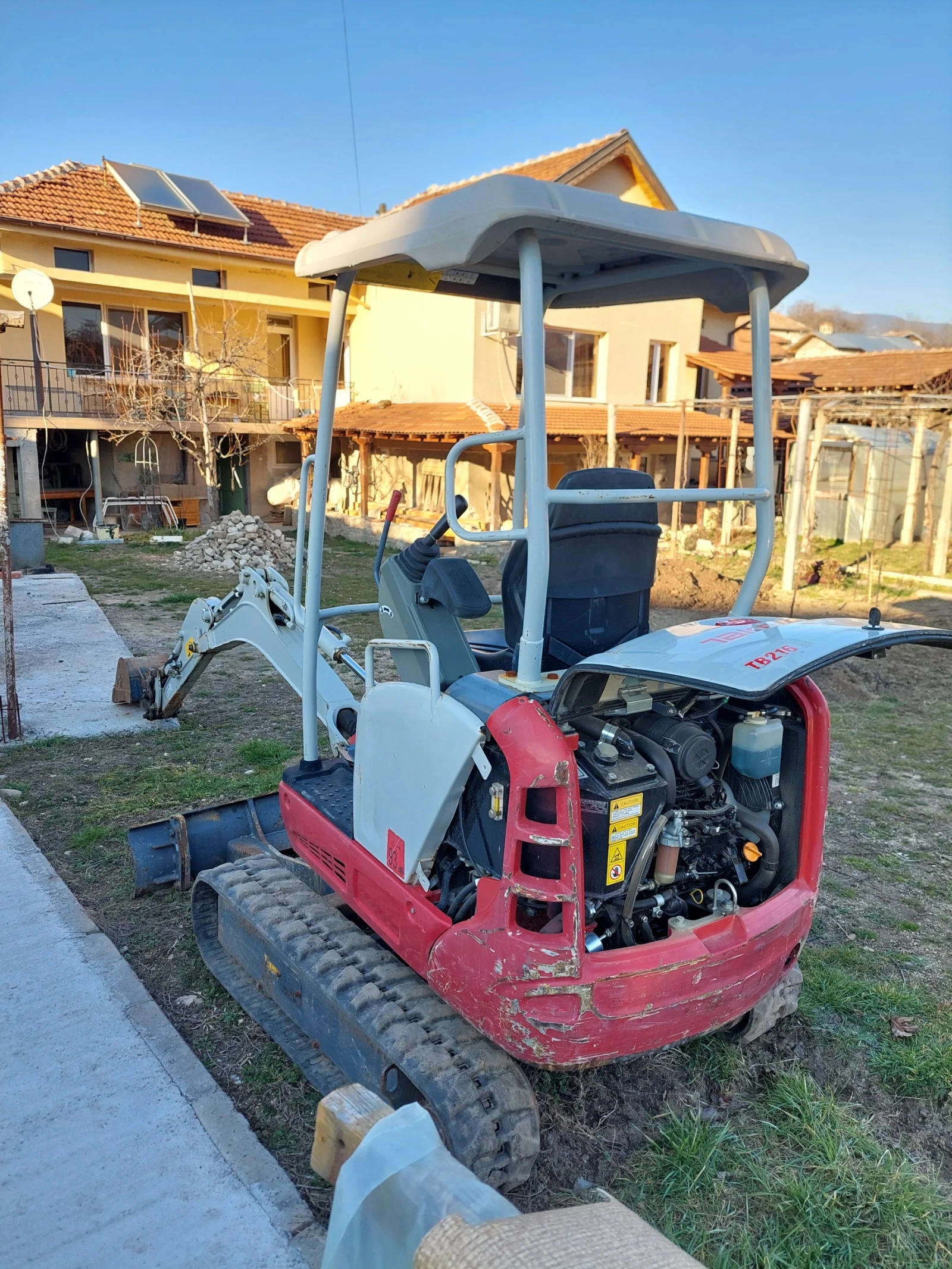 Багер Takeuchi Tb216 - изображение 6