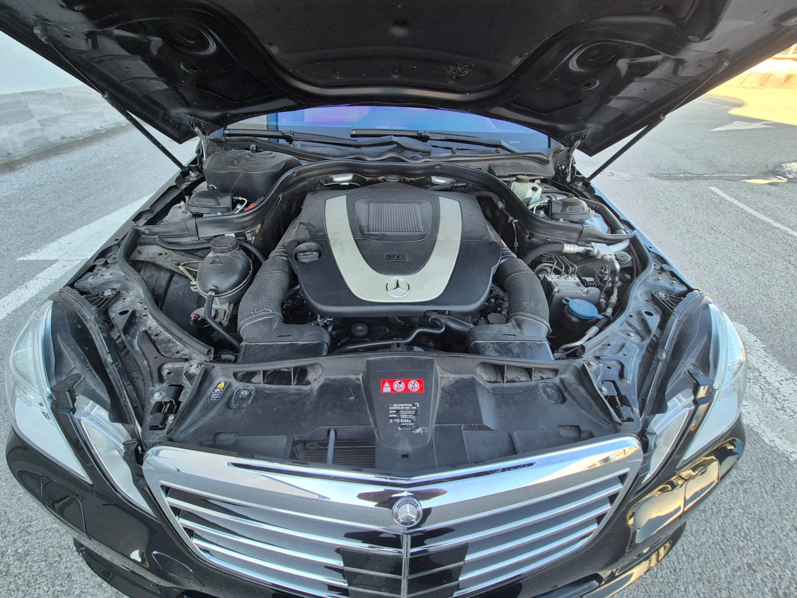 Mercedes-Benz E 350 3.5i AMG packet , снимка 15 - Автомобили и джипове - 54692273