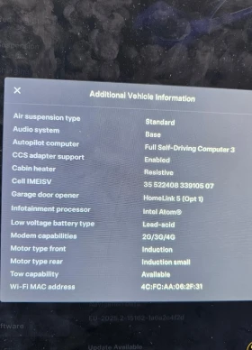 Tesla Model X X100D с Гаранция, снимка 15