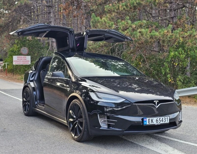 Tesla Model X X100D с Гаранция, снимка 3 - Автомобили и джипове - 51630187