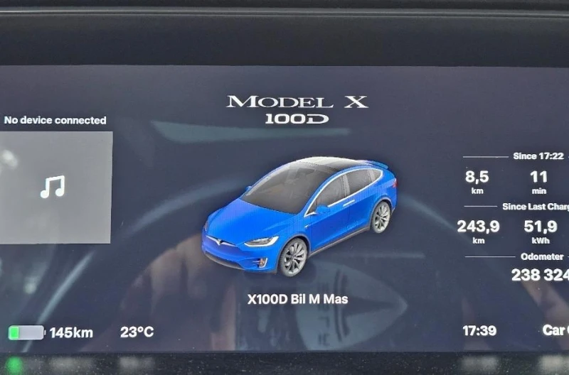 Tesla Model X X100D с Гаранция, снимка 16 - Автомобили и джипове - 51630187