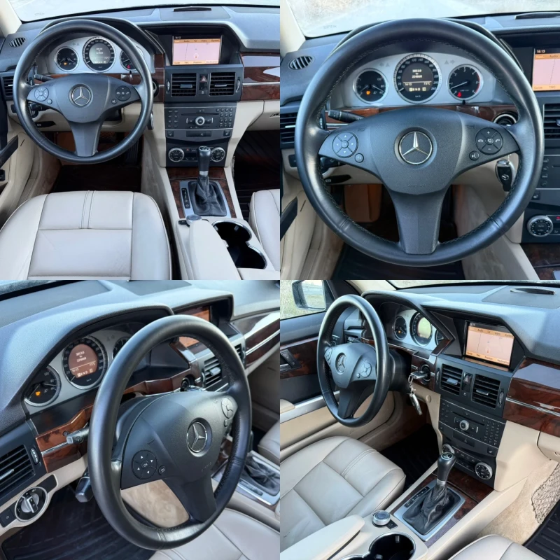 Mercedes-Benz GLK 350 CDI/ AMG PACKET / LED / KOJA / NAVI / PANORAMA, снимка 13 - Автомобили и джипове - 52907606