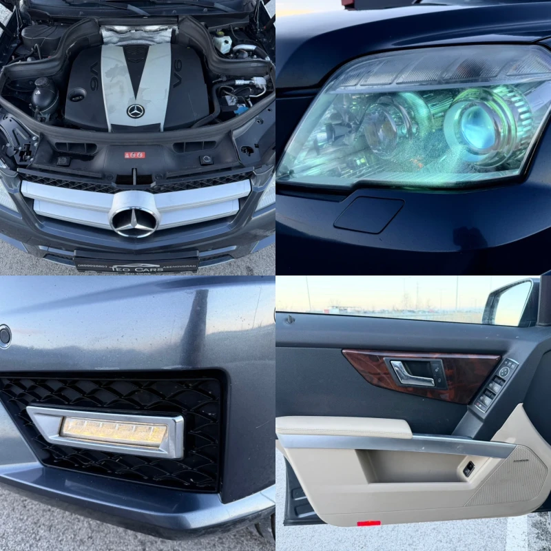 Mercedes-Benz GLK 350 CDI/ AMG PACKET / LED / KOJA / NAVI / PANORAMA, снимка 17 - Автомобили и джипове - 52907606