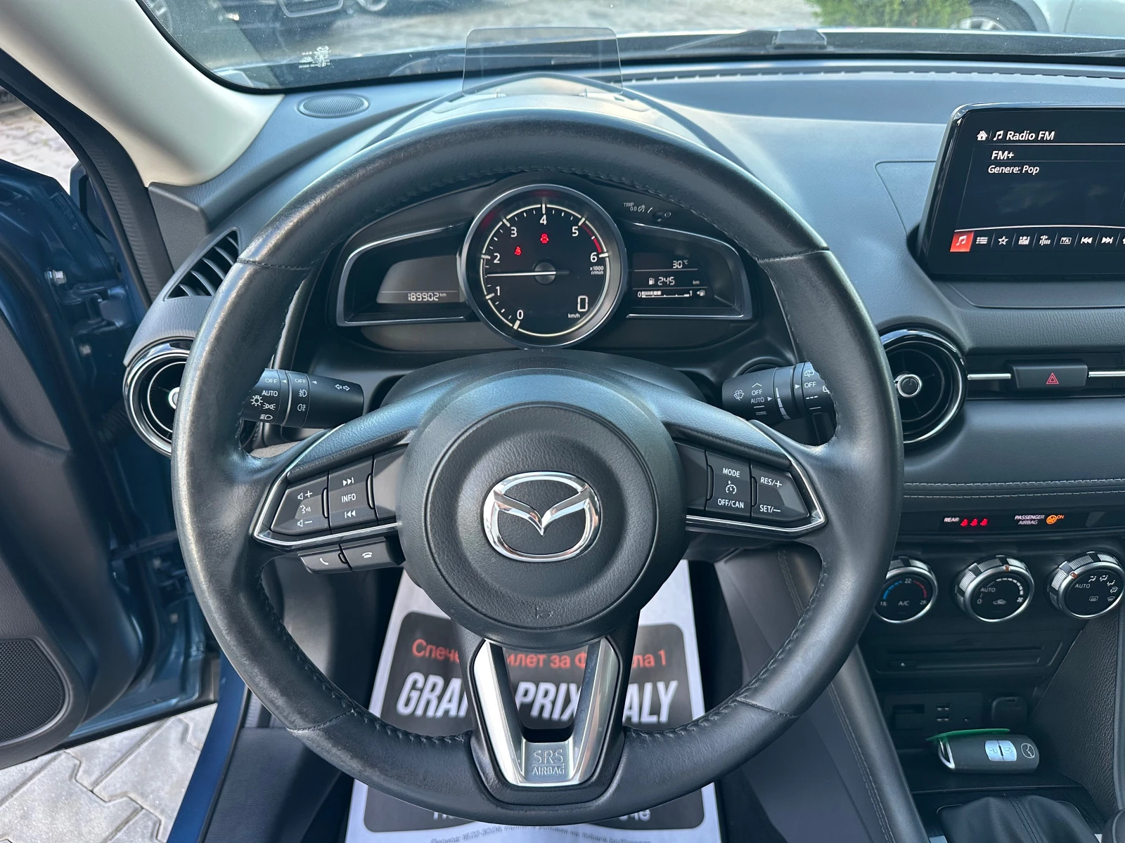 Mazda CX-3 LED* NAVI* KEYLESS* FACE* KAMERA* TOP* , снимка 13 - Автомобили и джипове - 54918169