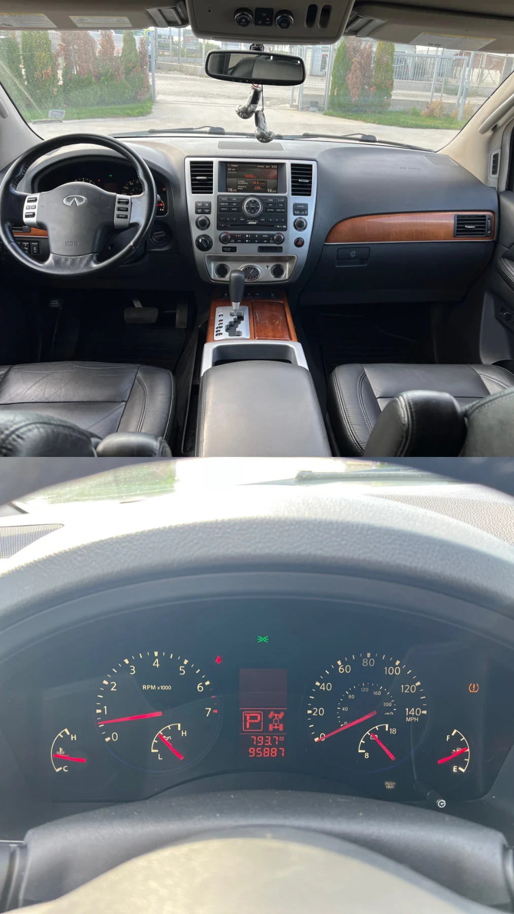 Infiniti QX56 V8 5.6 / FULL, снимка 15 - Автомобили и джипове - 56295151