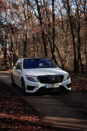 Обява за продажба на Mercedes-Benz S 63 AMG Long 4-matic-Ceramik-panorama-burmester 3D ~97 900 лв. - изображение 1