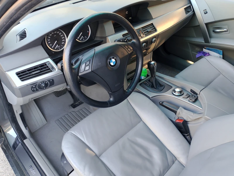 BMW 525 Кожа, NAVI, чип, стейдж, снимка 6 - Автомобили и джипове - 52833068