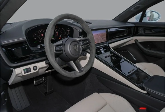 Porsche Panamera Turbo E-Hybrid = NEW = Ceramic Brakes Гаранция - изображение 10
