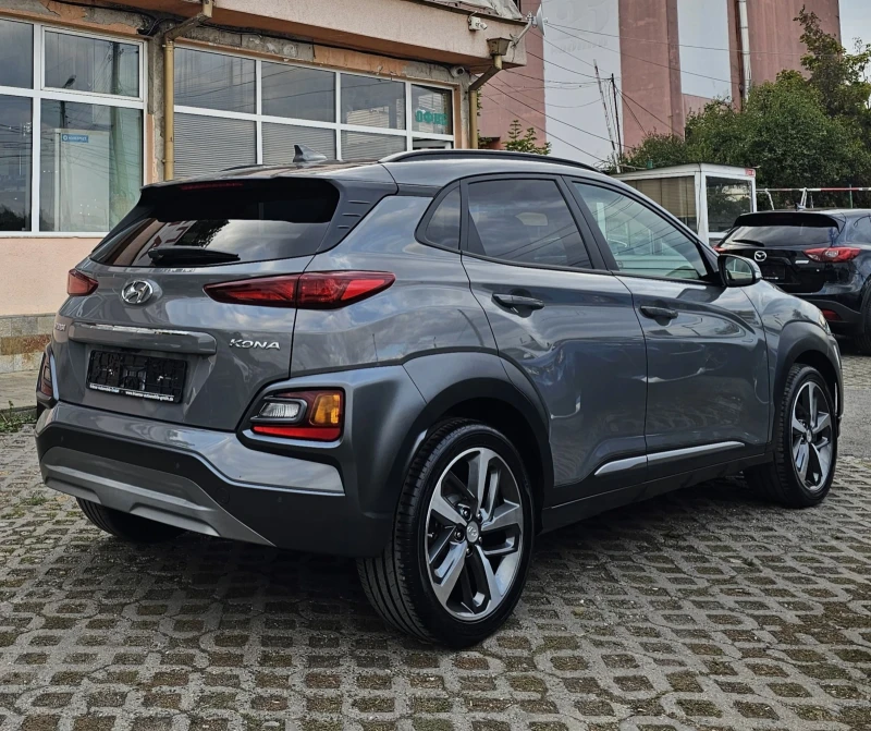 Hyundai Kona 1.6 T-GDI 177к.с. KRELL CarPlay Сервизна книжка, снимка 5 - Автомобили и джипове - 51895452