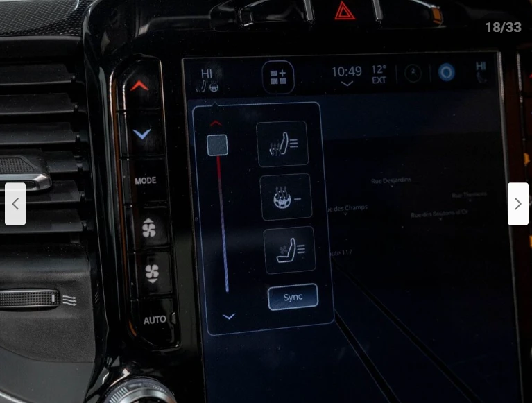 Dodge RAM 1500 LARAMIE CREW 4X4 LUXURY NIGHT EDITION, снимка 15 - Автомобили и джипове - 53585903