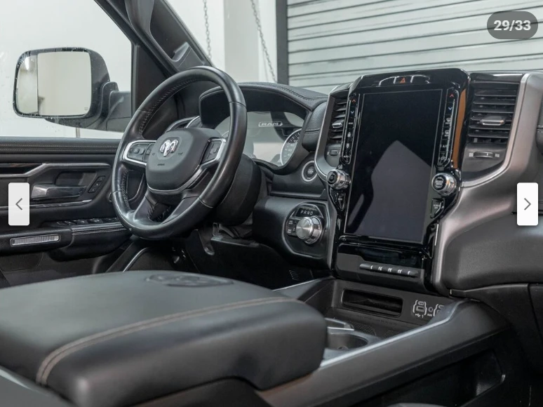 Dodge RAM 1500 LARAMIE CREW 4X4 LUXURY NIGHT EDITION, снимка 11 - Автомобили и джипове - 53585903