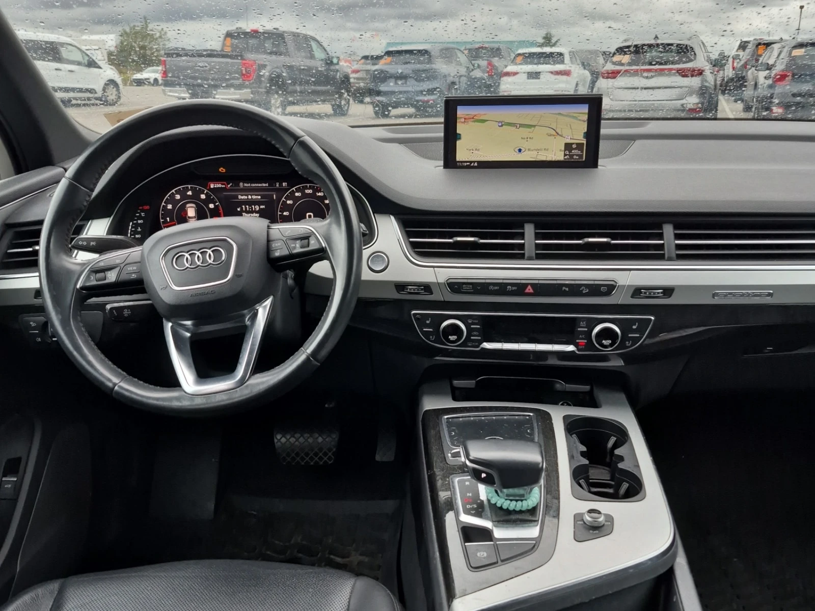 Audi Q7 PROGRESSIV/CARFAX/ПОДГРЕВ/ОБДУХ/ПАНО/7 МЕСТА, снимка 10 - Автомобили и джипове - 56122841