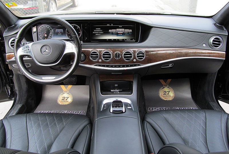 Mercedes-Benz S 350 !MAYBACH/LONG/PANORAMA БИЗНEС КЛАС/СОБСТВЕН ЛИЗИНГ, снимка 14 - Автомобили и джипове - 41657552