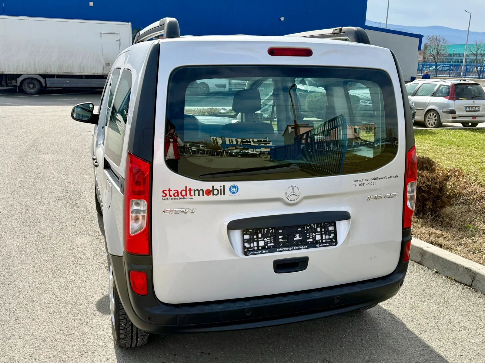 Renault Kangoo MB Citan 109CDI-N1-ПЪТНИЧЕСКИ -5места-ДДС В ЦЕНАТА - изображение 7