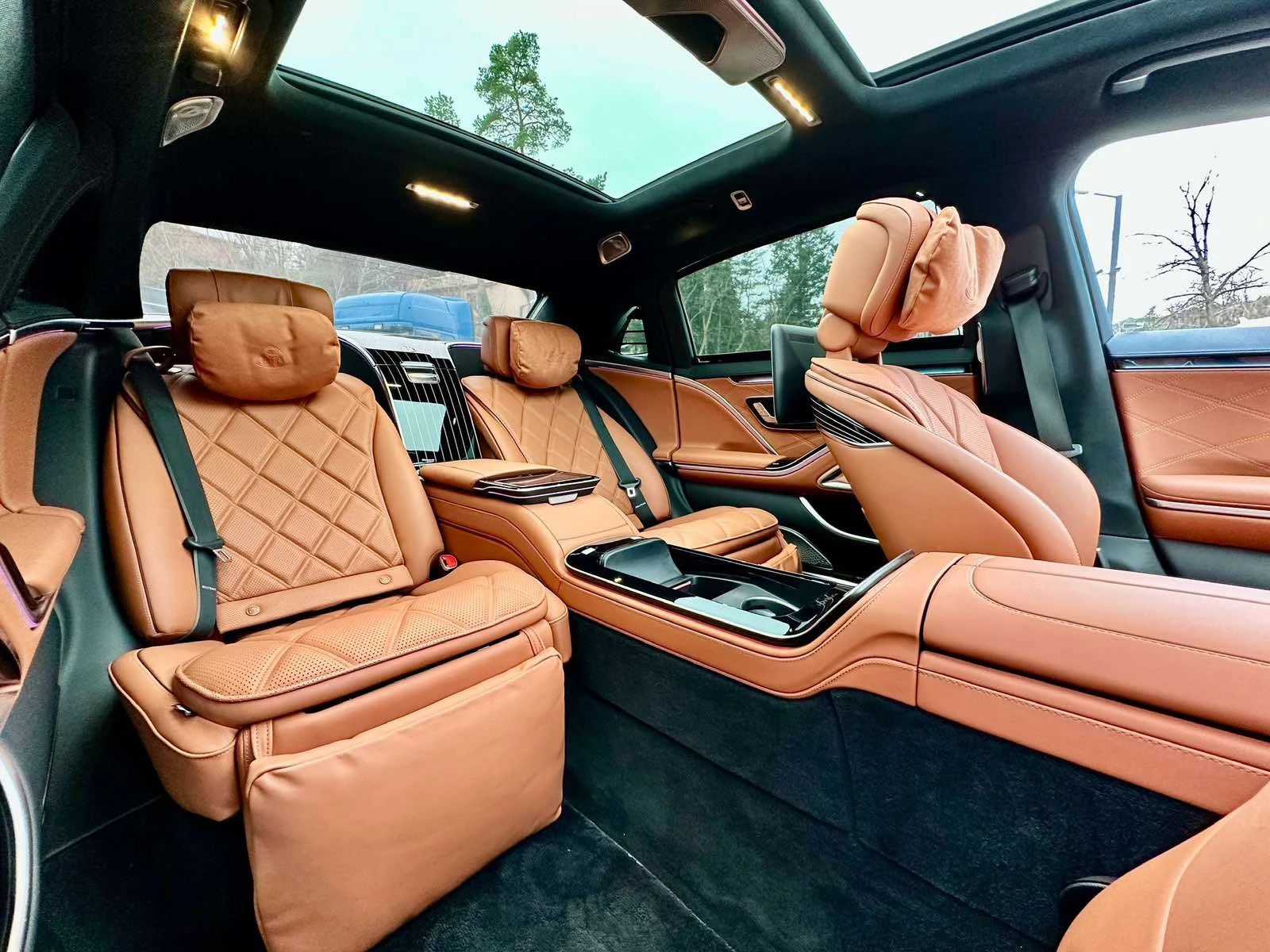 Mercedes-Benz S 580 MAYBACH EXCLUSIVE/BURMERSTER/PANO/TV/360  ������/ | Mobile.bg � ����������� 17