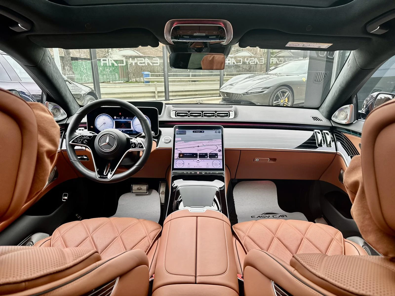 Mercedes-Benz S 580 MAYBACH EXCLUSIVE/BURMERSTER/PANO/TV/360  ������/ | Mobile.bg � ����������� 11