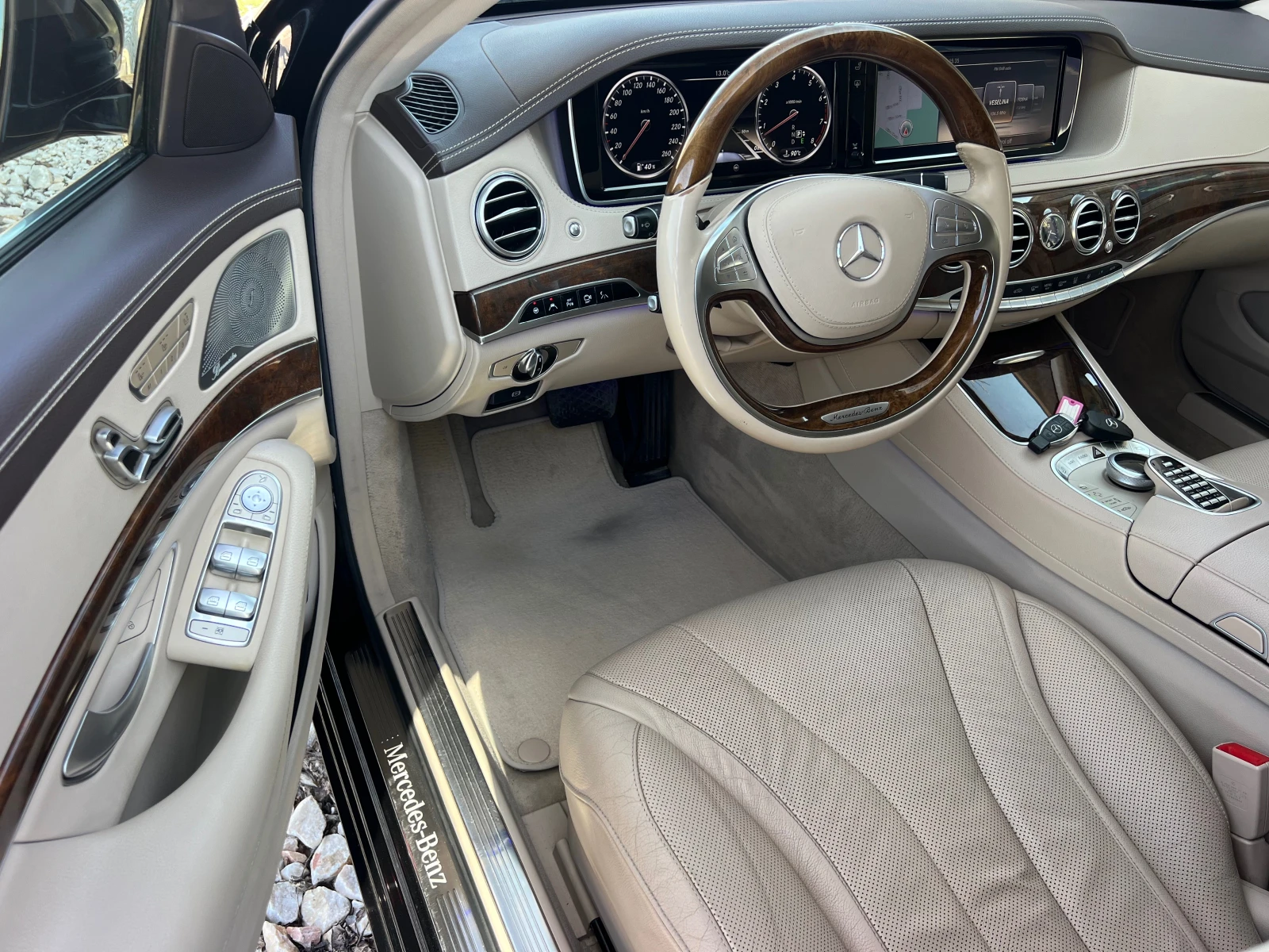 Mercedes-Benz S 500 AMG/LONG/VAKUM/3xTW/4MATIC/PANORAMA/FULL/MAX, снимка 9 - Автомобили и джипове - 53951906