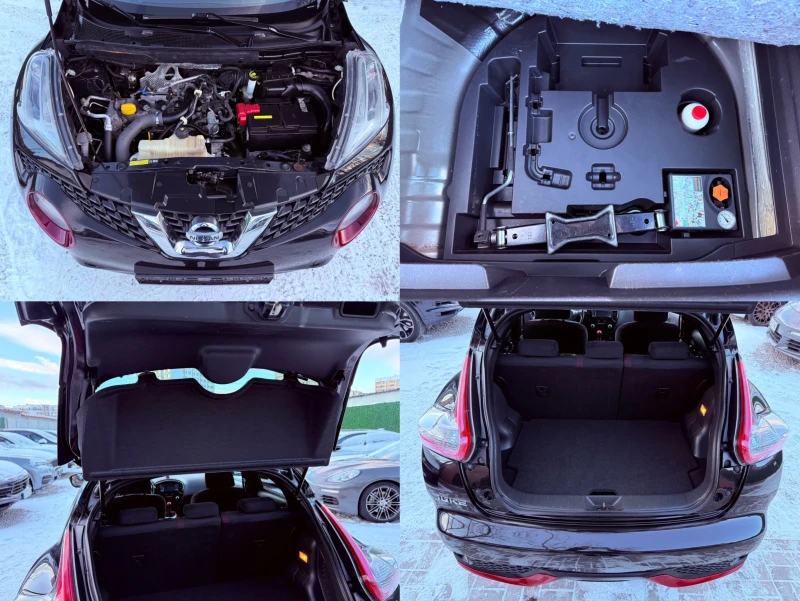 Nissan Juke 1.2DIG-T/FACE/TEKNA+ /FULL/360 Камери/Подгрев/ТОП, снимка 17 - Автомобили и джипове - 53082563