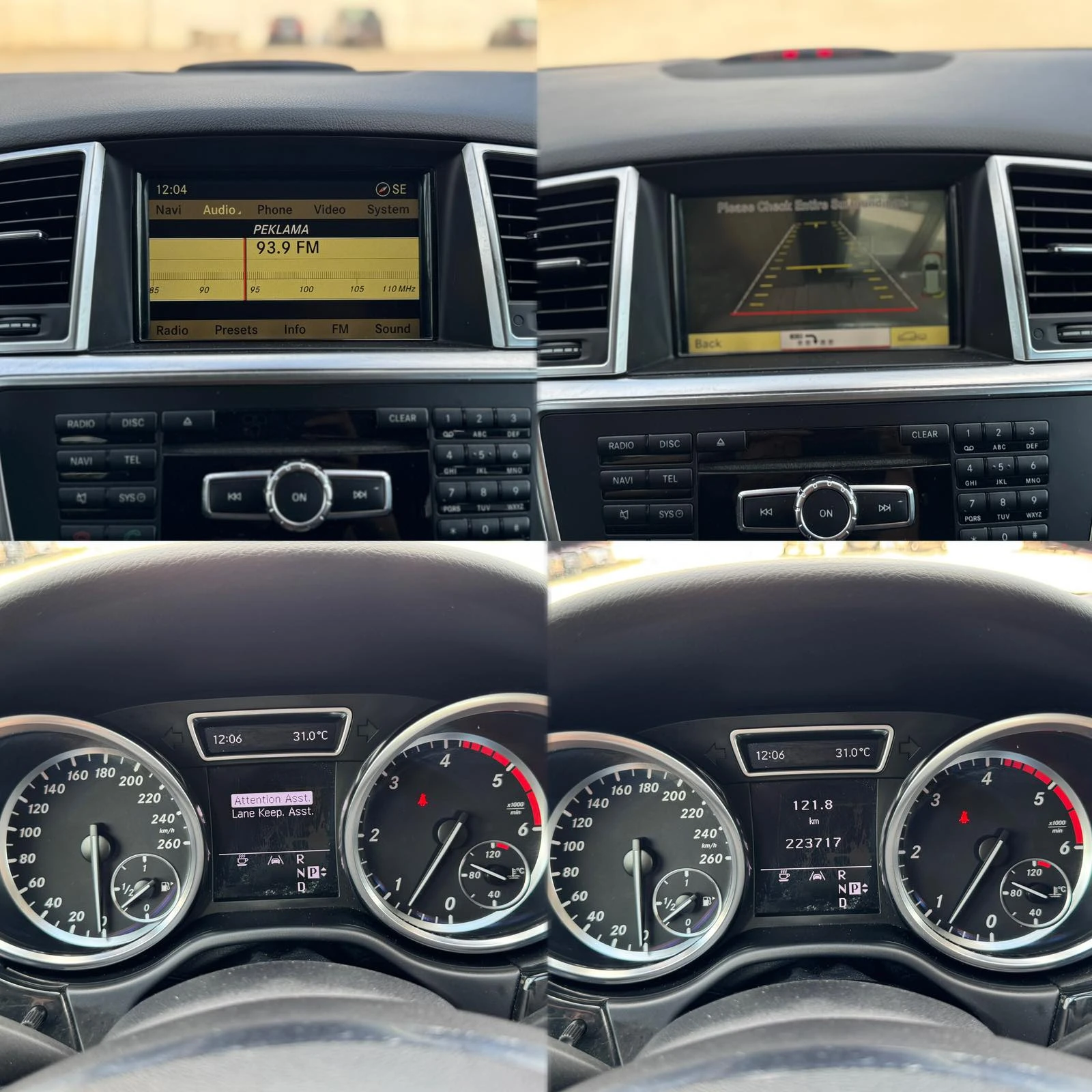 Mercedes-Benz ML 350 CDI* AMG* 4-MATIC* BLUETEC, снимка 13 - Автомобили и джипове - 55191393