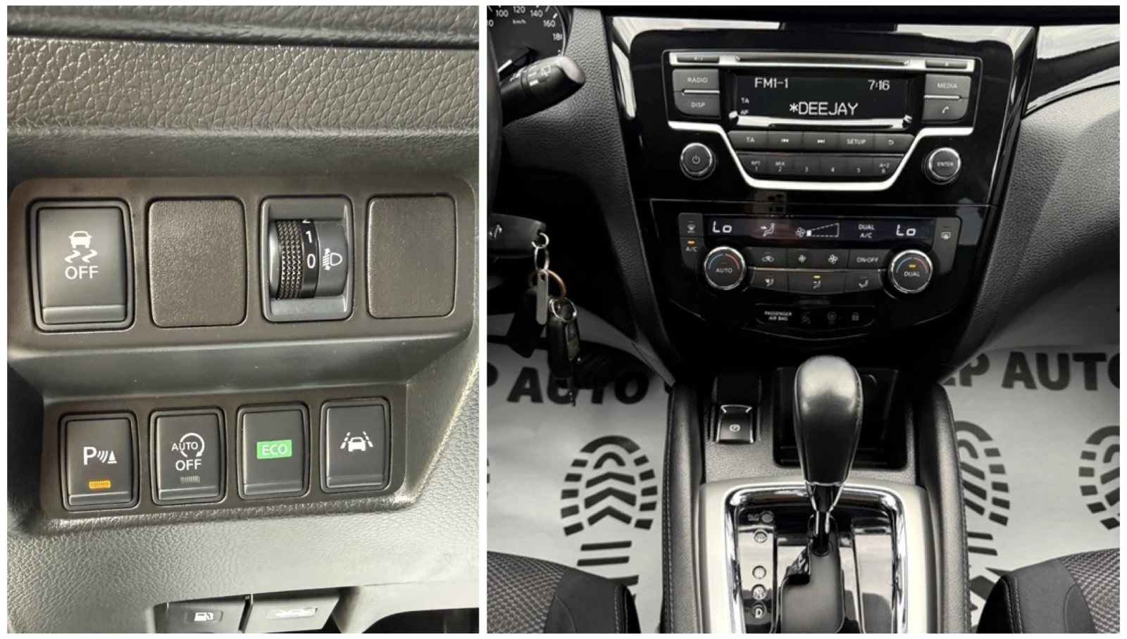 Nissan Qashqai 1.6DCI* 130k.c* Line/Assist* СЕРВИЗНА ИСТОРИЯ, снимка 12 - Автомобили и джипове - 55247570