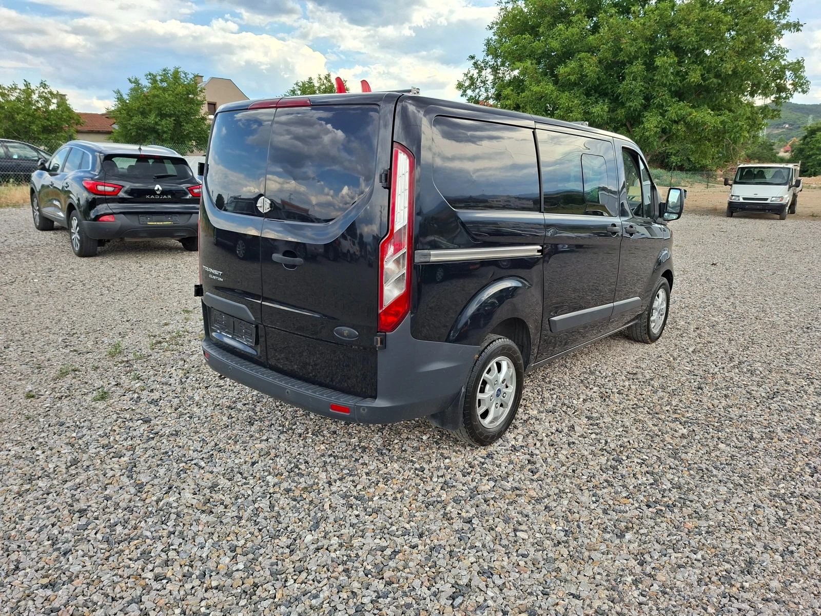 Ford Transit Custom 2.2TDCI* 6-SPEED* 36м. х 255EUR.* , снимка 5 - Бусове и автобуси - 53910060
