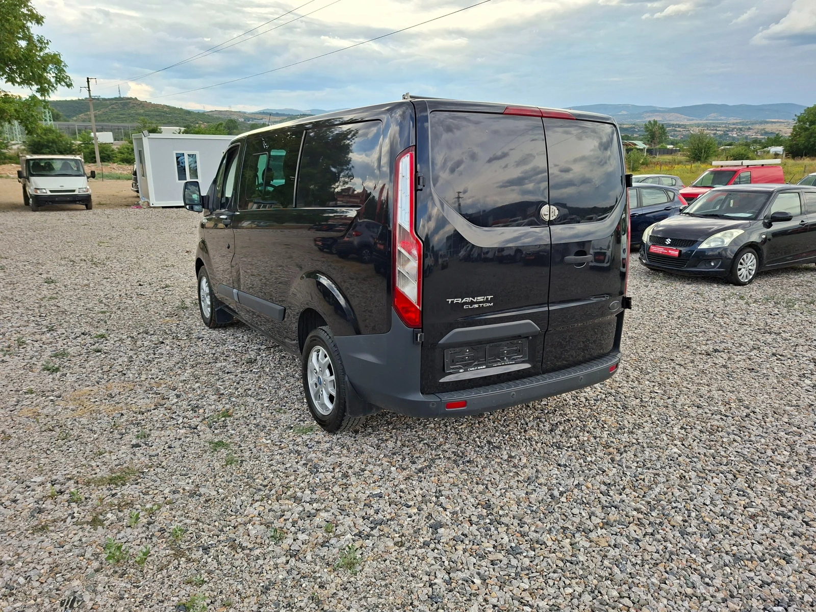 Ford Transit Custom 2.2TDCI* 6-SPEED* 36м. х 255EUR.* , снимка 4 - Бусове и автобуси - 53910060