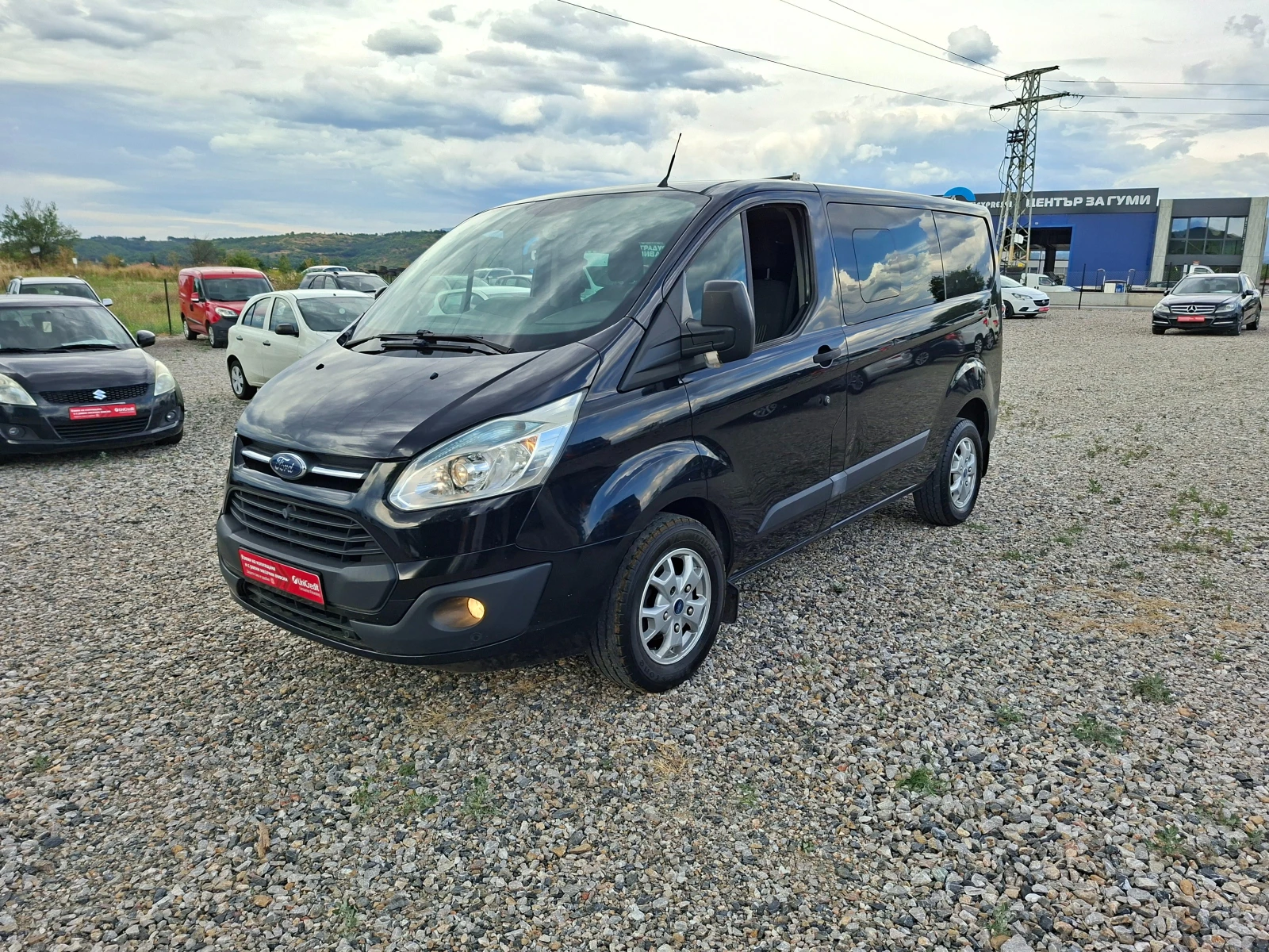 Ford Transit Custom 2.2TDCI* 6-SPEED* 36м. х 255EUR.* , снимка 2 - Бусове и автобуси - 53910060