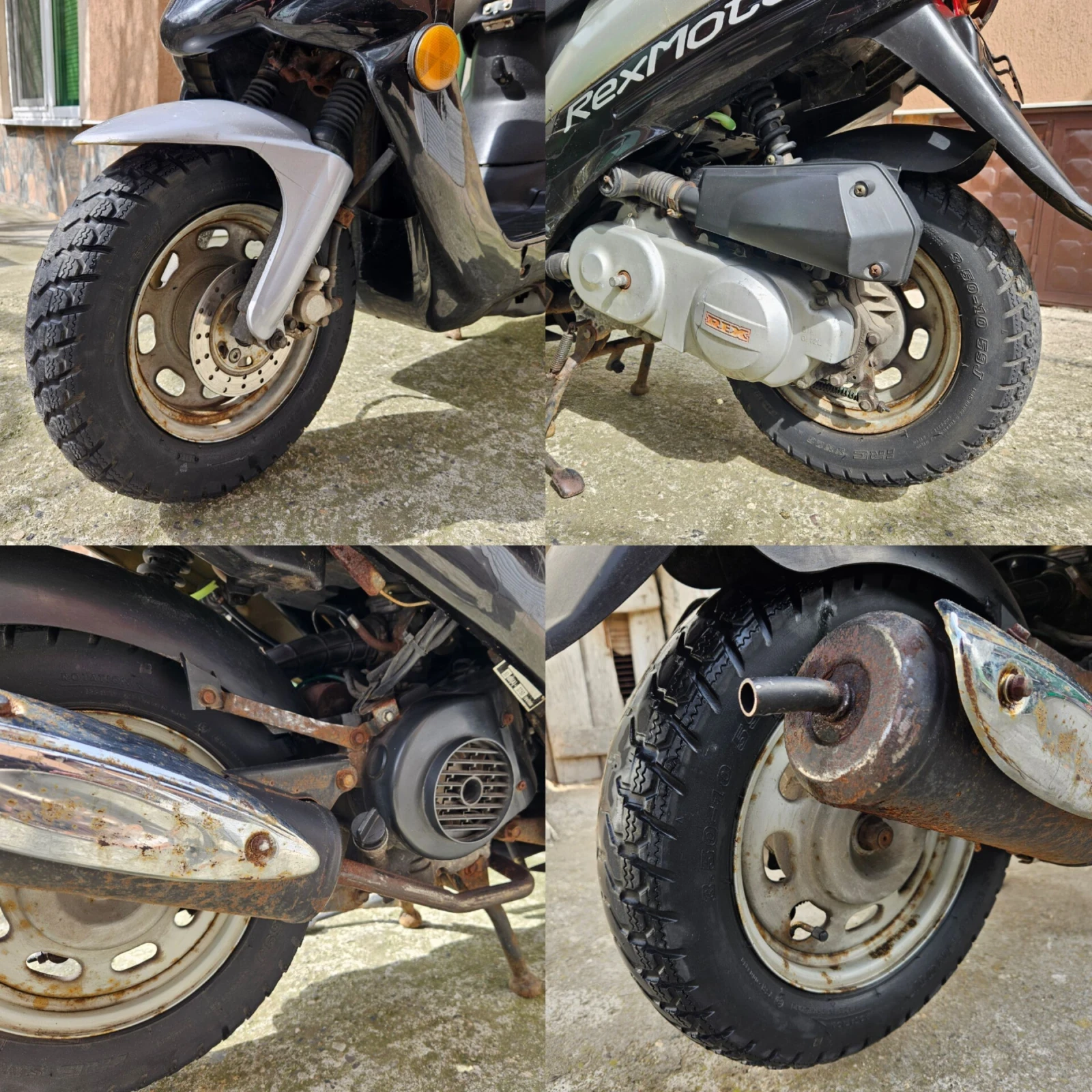 Други Друг Rex Moto Rs 400 /50 кубика/ 4-тактов/ С документи, снимка 14 - Мотоциклети и мототехника - 54742619