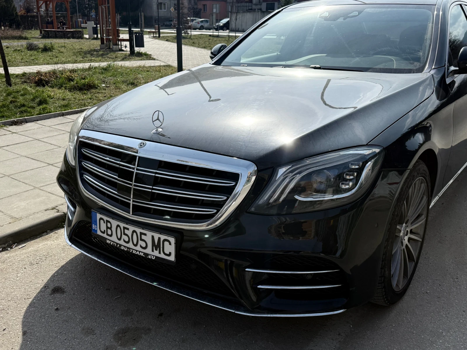 Mercedes-Benz S 350 d AMG Long 4matic FACE(2018) Burmester Distr , снимка 5 - Автомобили и джипове - 53883812