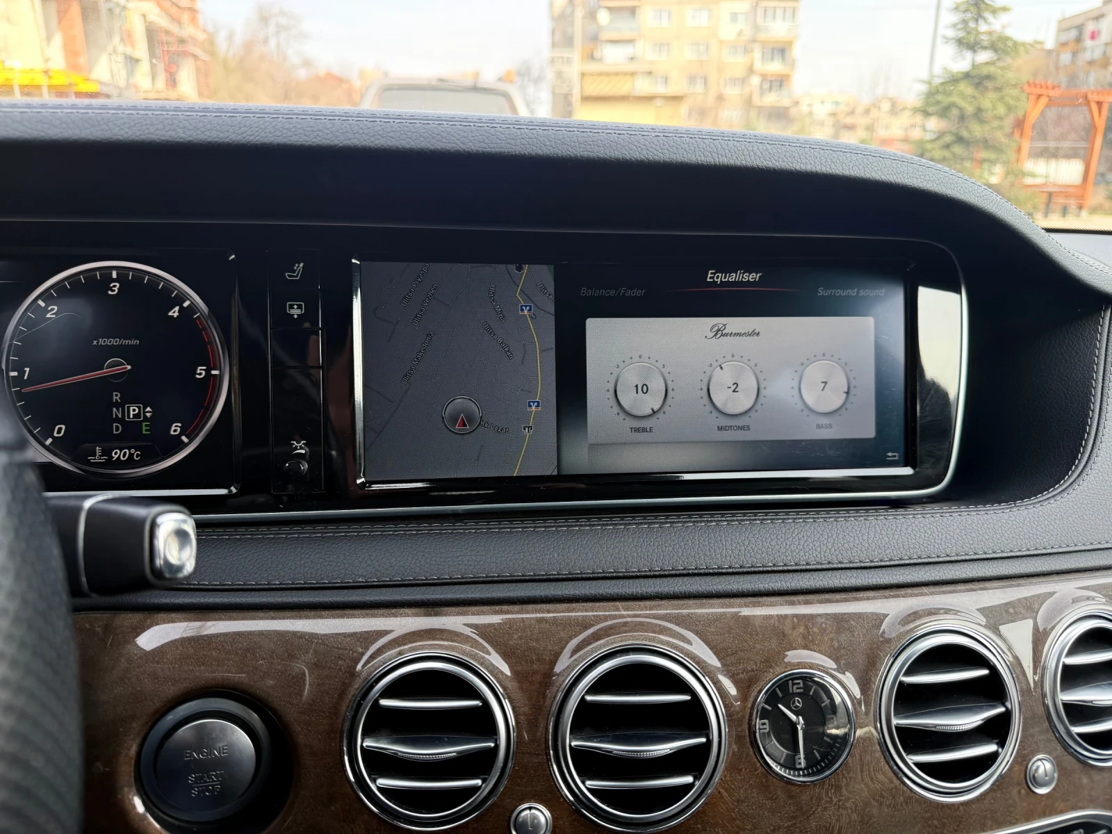 Mercedes-Benz S 350 d AMG Long 4matic FACE(2018) Burmester Distr , снимка 16 - Автомобили и джипове - 53883812