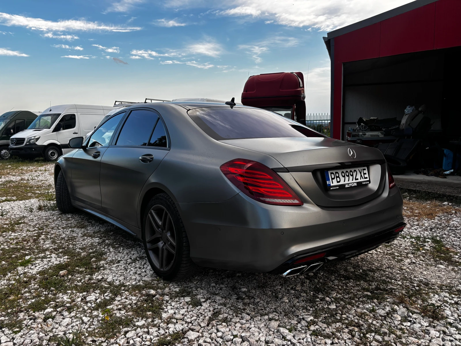 Mercedes-Benz S 350 AMG LONG FULL 3xTV  | Mobile.bg � ����������� 6