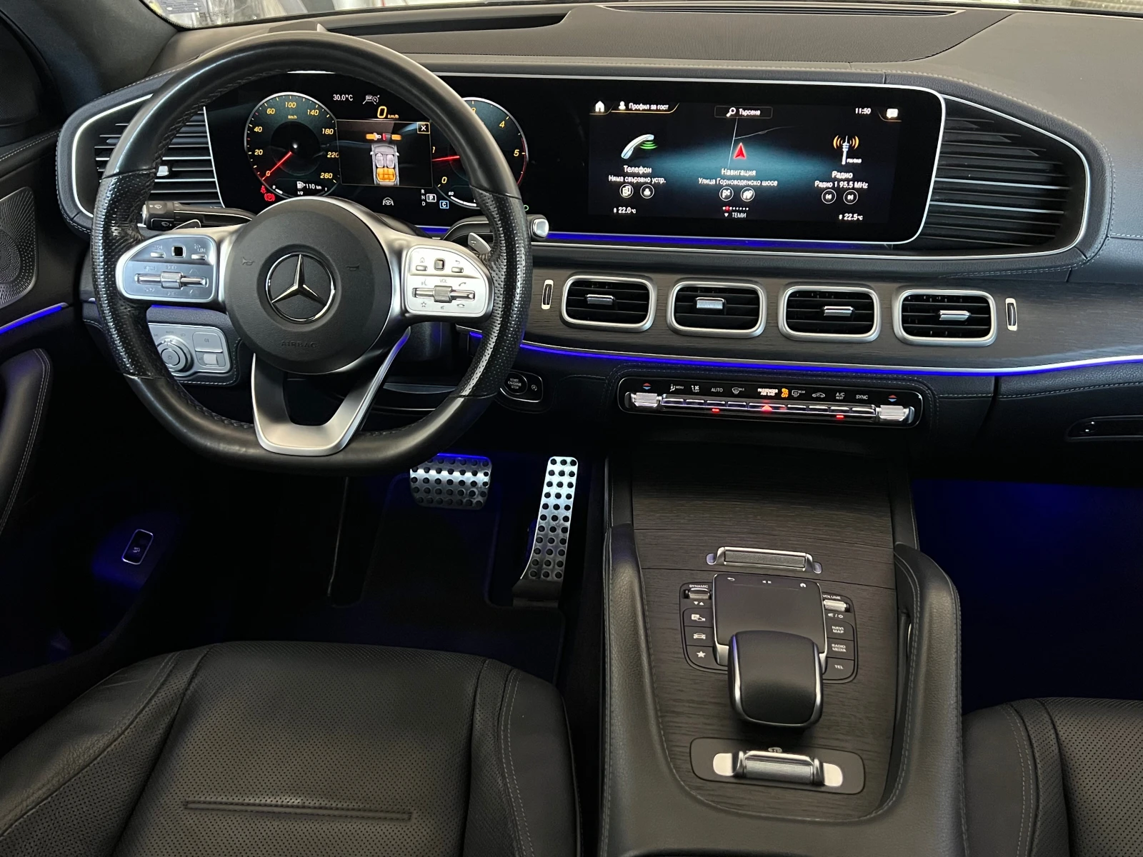 Mercedes-Benz GLE 350 d, AMG LINE, 64000км, BURM, HEAD-UP, PANO, KEY, DI - изображение 9
