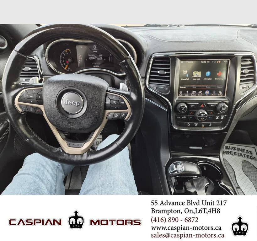 Jeep Grand cherokee OVERLAND* 5.7 V8 HEMI* TV* DISTRONIK* ОБДУХ* ПАНО* - изображение 9