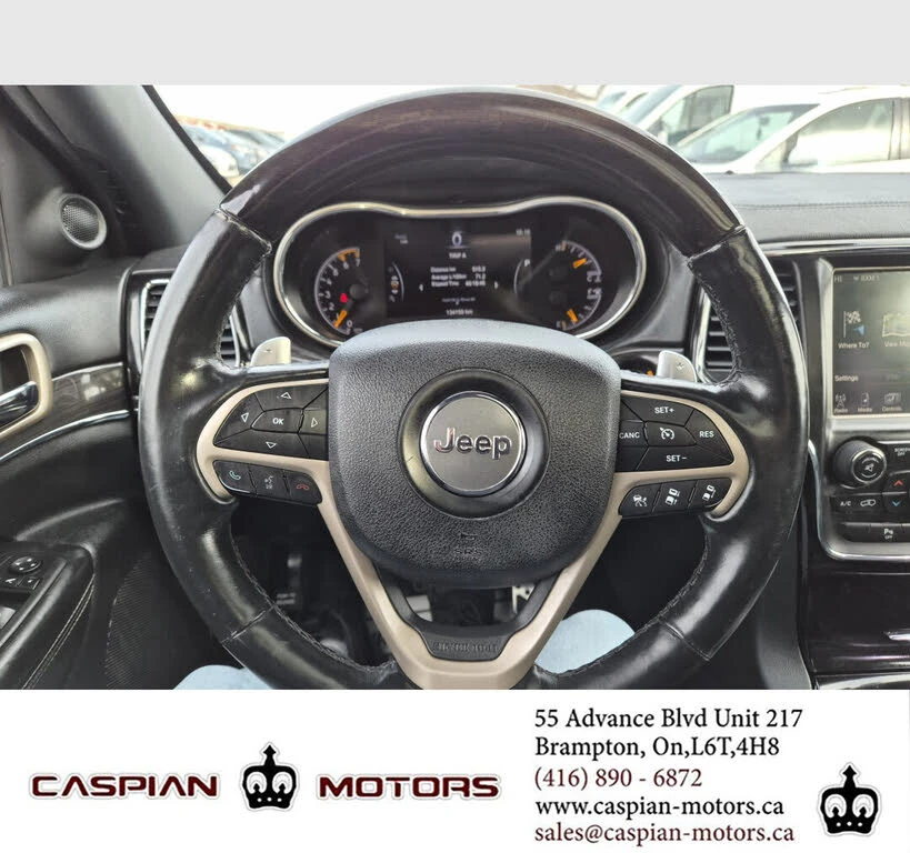 Jeep Grand cherokee OVERLAND* 5.7 V8 HEMI* TV* DISTRONIK* ОБДУХ* ПАНО* - изображение 8