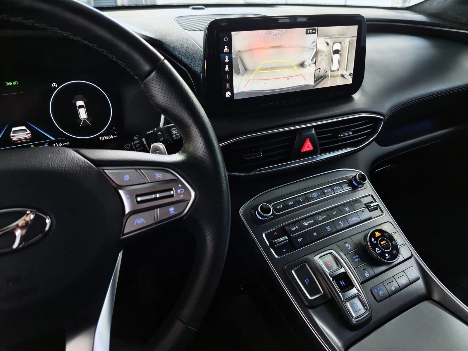 Hyundai Santa fe 2.2CRDi/FACELIFT//CALLIGRAPHY//4WD/8 СК/DISTRONIC/, снимка 12 - Автомобили и джипове - 54161308