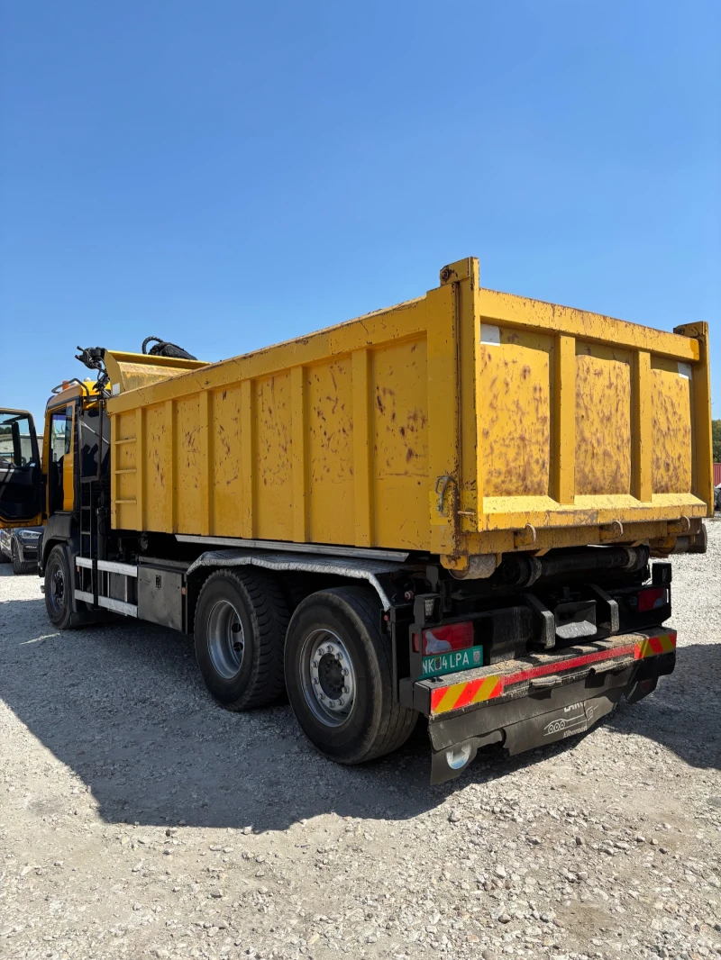 Man Tgs MAN TGS 26.360 6x4 3- СТРАНЕН САМОСВАЛ с КРАН, снимка 6 - Камиони - 51050238