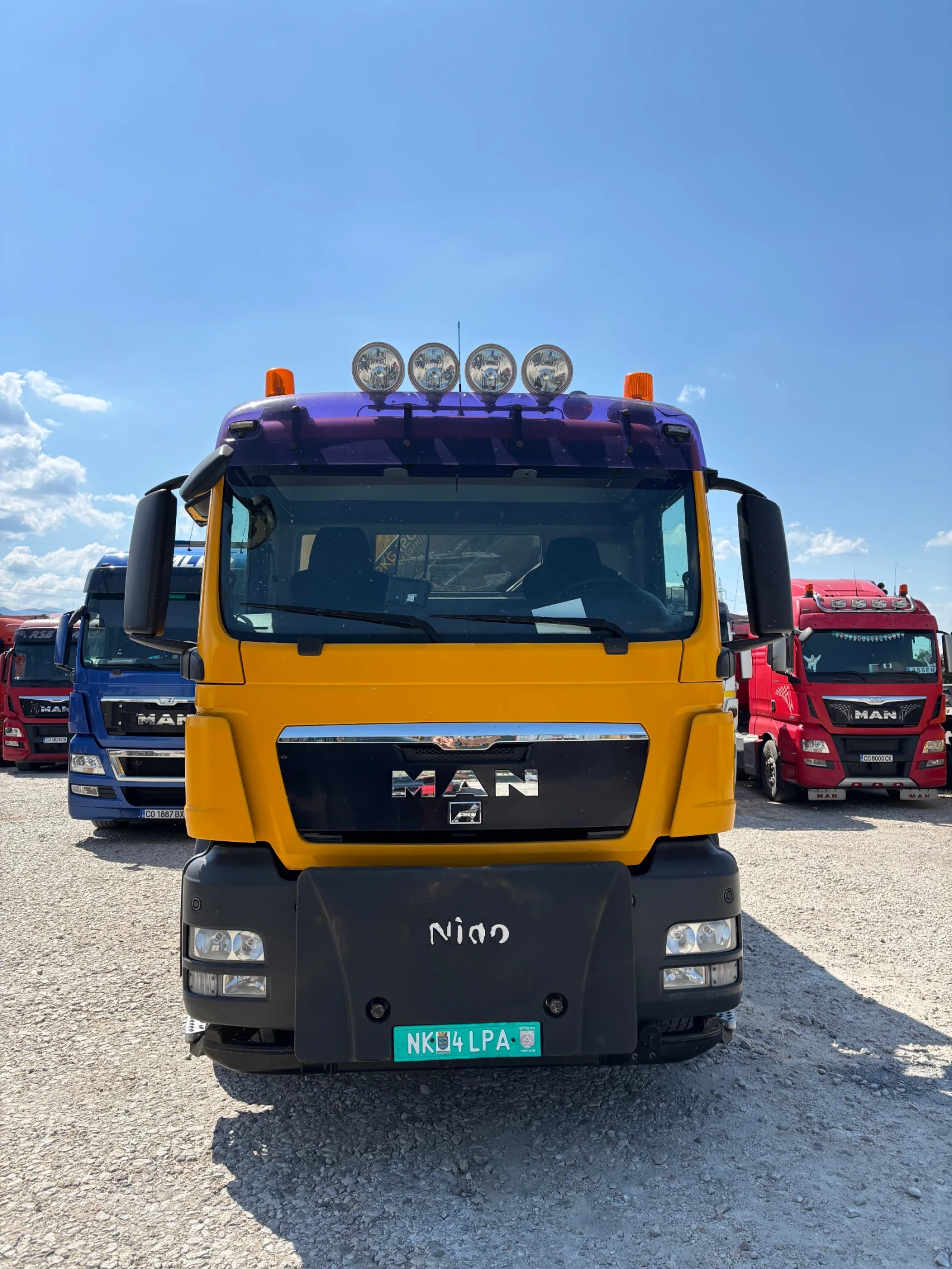 Man Tgs MAN TGS 26.360 6x4 3- СТРАНЕН САМОСВАЛ с КРАН, снимка 1