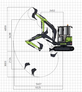 Багер ZOOMLION ZE36GU, снимка 4