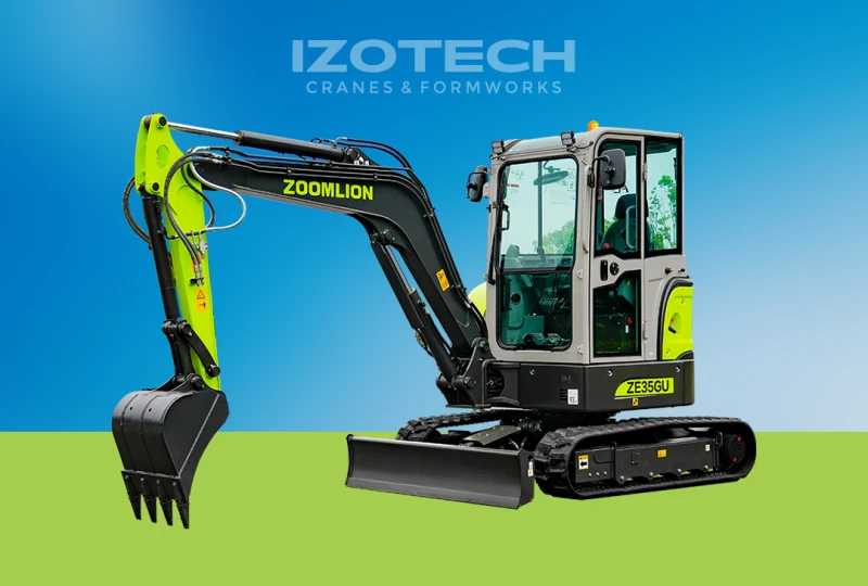 Багер ZOOMLION ZE36GU, снимка 3 - Индустриална техника - 51012958