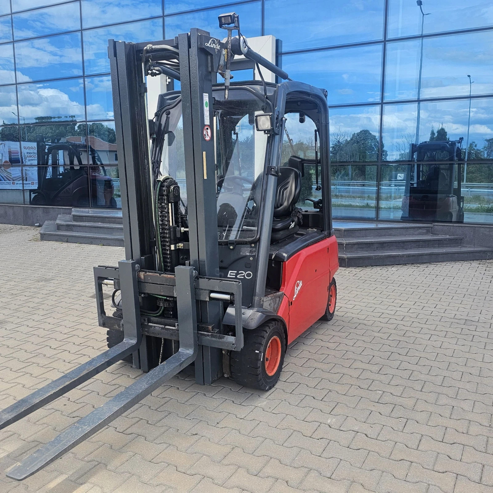 Електрокар Linde E 20 PL 2010 г 2 броя 2012 Е20