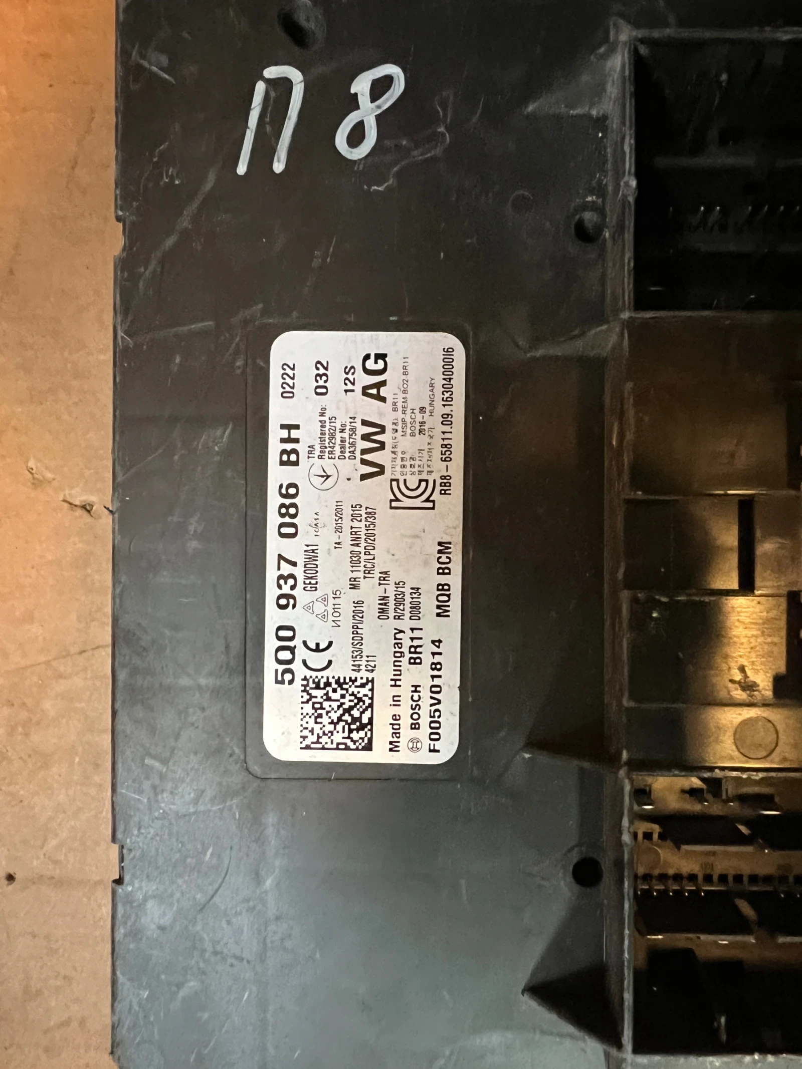 5Q0937086BH ��������� ����� VW Passat B8 BOSCH F005V01814 5Q0 937 086 BH | Mobile.bg � ����������� 1