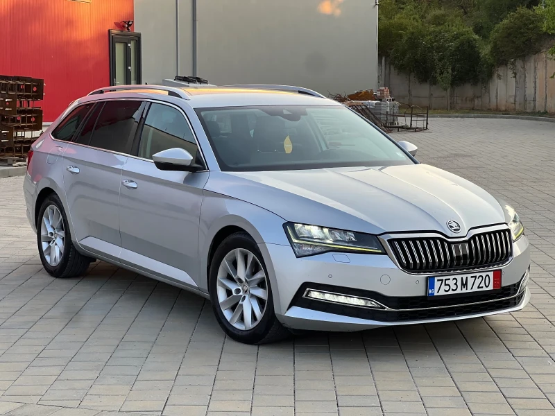 Skoda Superb 4х4 Дигитал / Кожа 2021г Лизинг, снимка 3 - Автомобили и джипове - 52126647