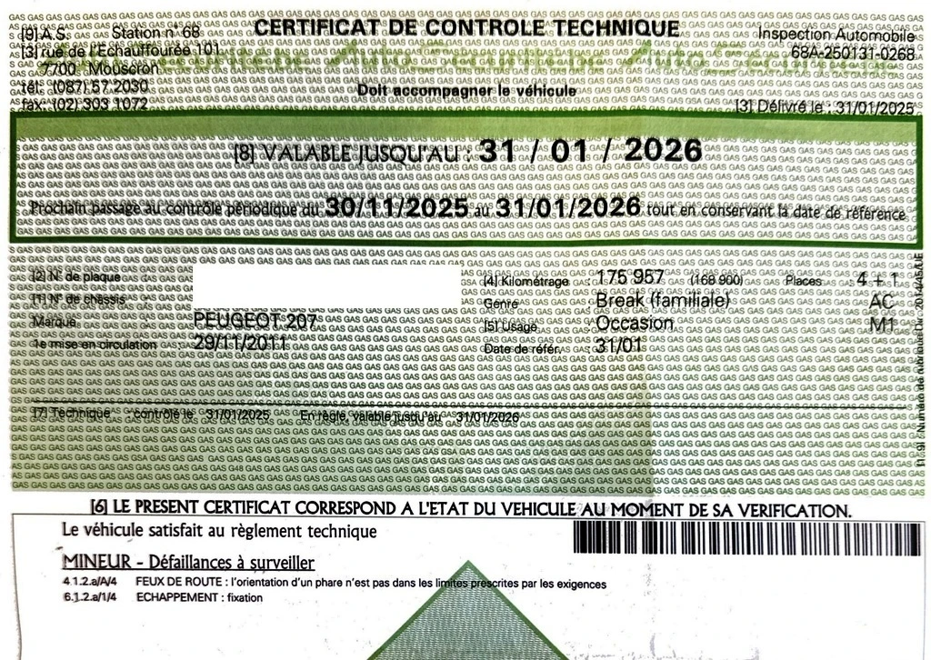 Peugeot 207 HDI  SW Panorama | Mobile.bg � ����������� 15