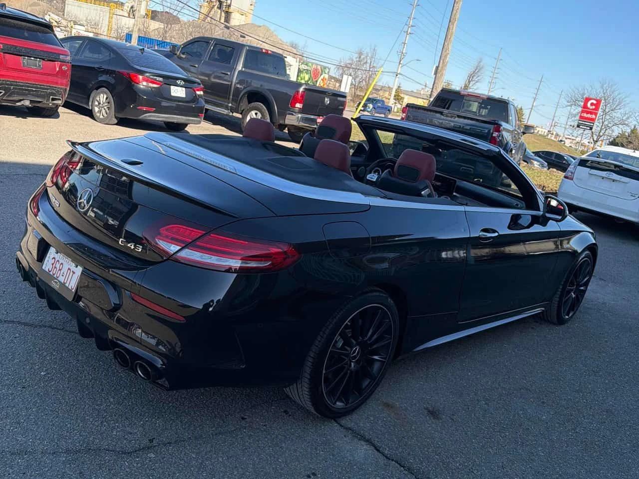 Mercedes-Benz C 43 AMG CARFAX/ДИГИТАЛЕН КМ./ЛЕНТИ/ОБДУХ/ПОДГРЕВ/Burmester, снимка 5 - Автомобили и джипове - 54459772