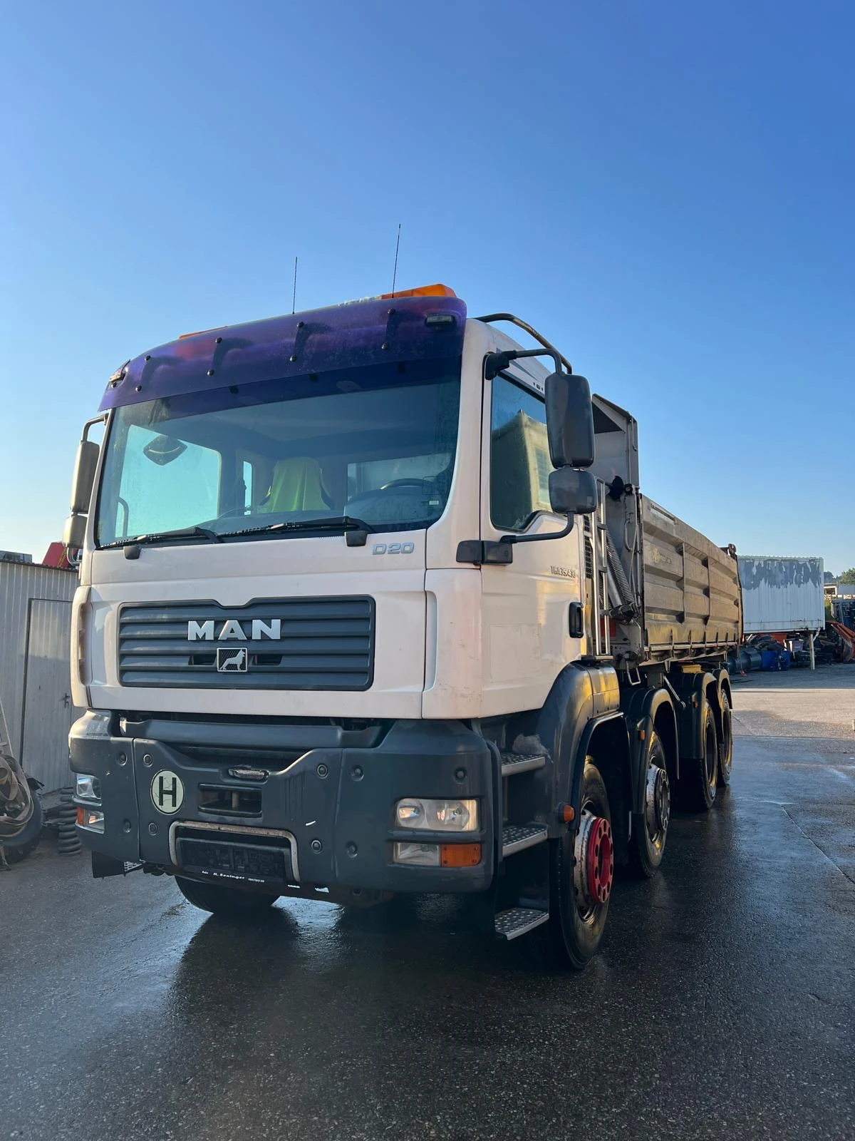 Man Tga 8х4, Бордматик, Нов внос, , , снимка 13 - Камиони - 55712974