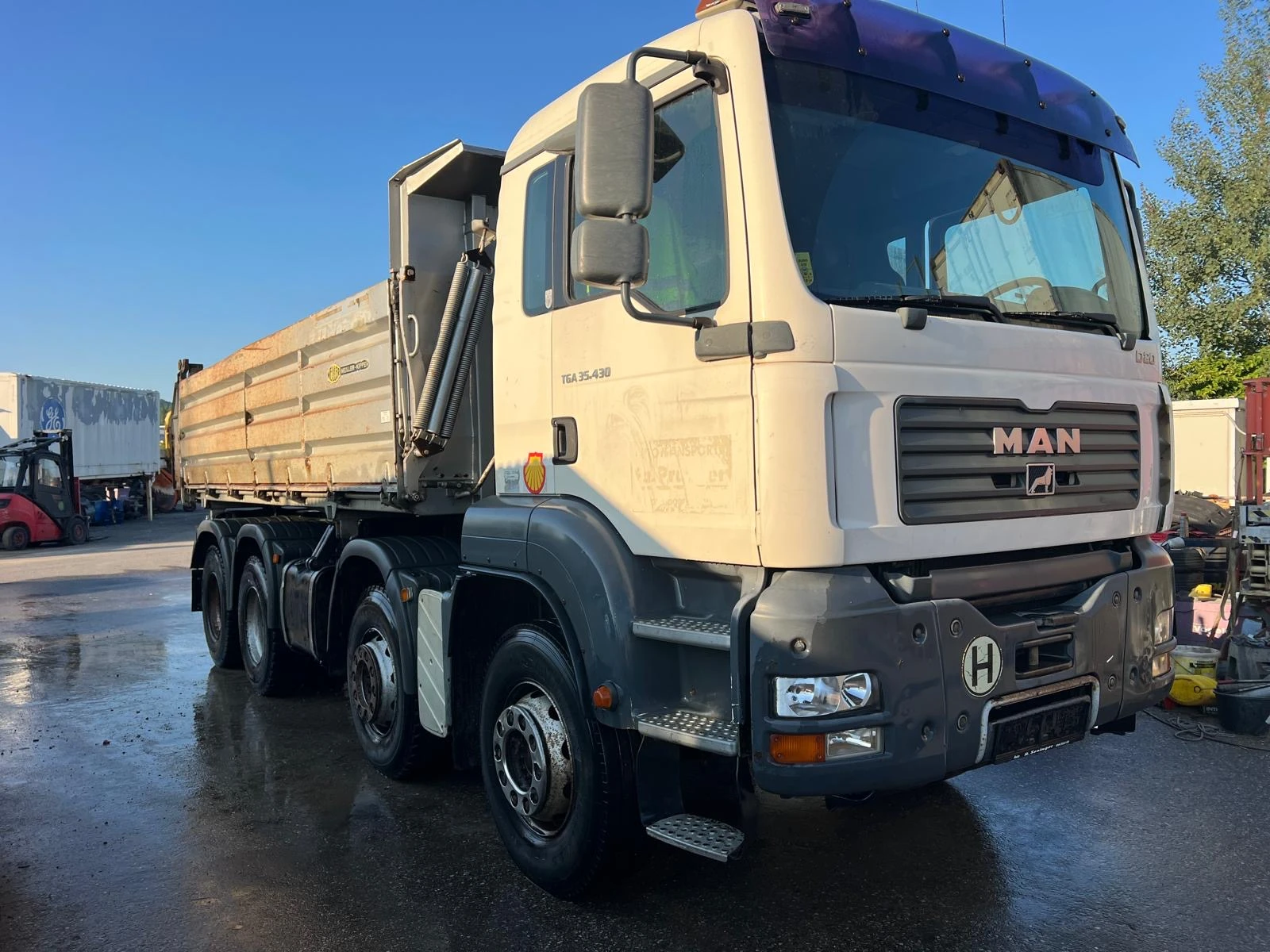 Man Tga 8х4, Бордматик, Нов внос, , , снимка 12 - Камиони - 55712974